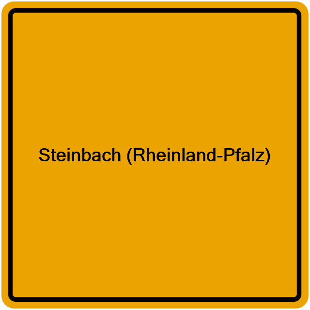 Einwohnermeldeamt24 Steinbach (Rheinland-Pfalz)